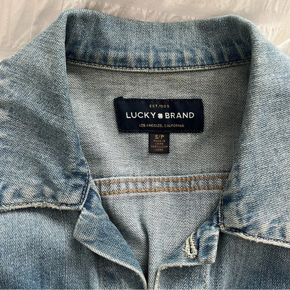 Lucky Brand Blue Denim Jacket - Picture 1 of 5